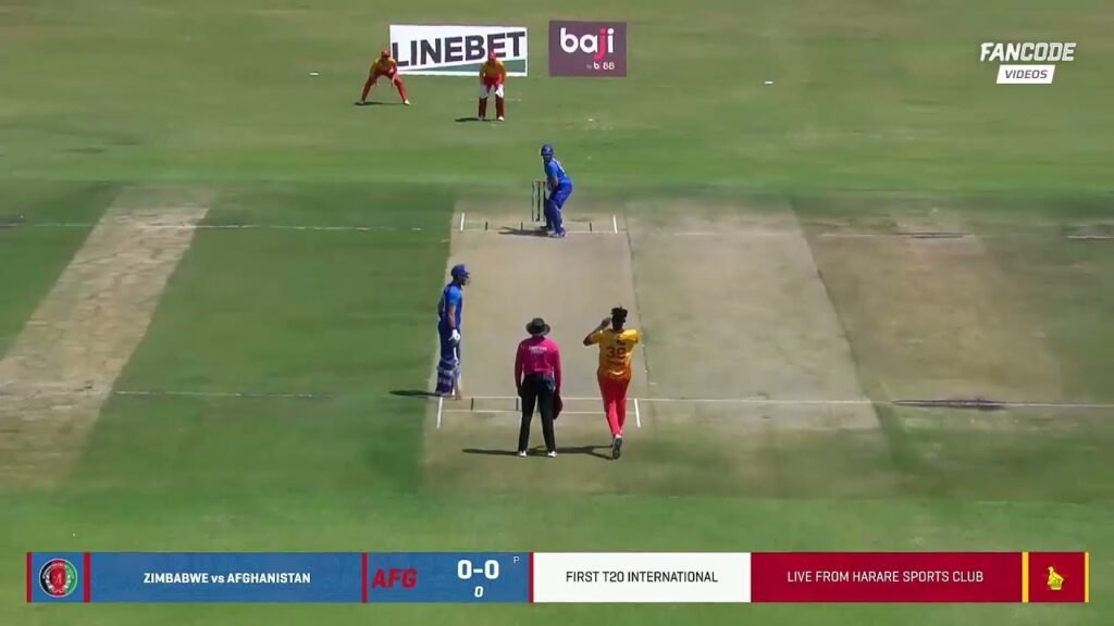 India vs Zim Live