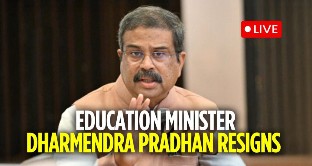 Dharmendra Pradhan Resigns